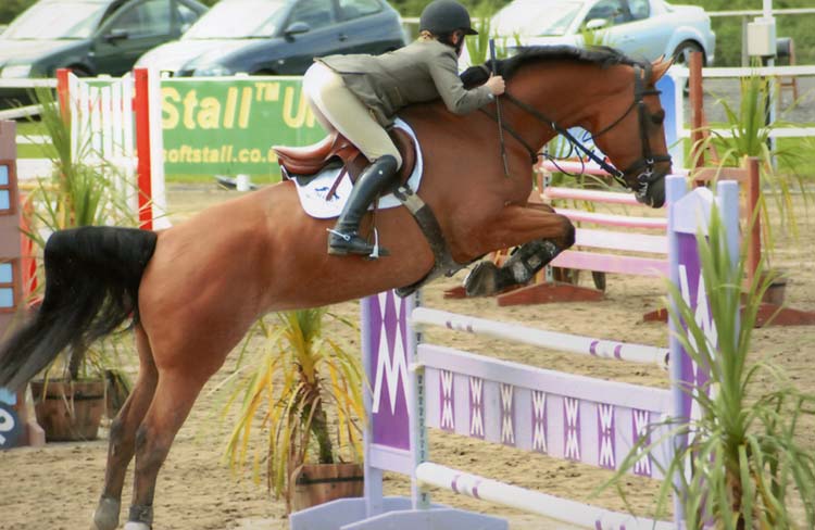 Showjumper Emma Shaw & Miss Arko